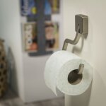 Tiger porte - papier toilette impuls argent