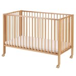 Tissi lit bébé pliable couleur naturelle Tissi lit bébé pliable couleur naturelle
