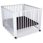 Tissi parc pliable pour enfants moritz 90x95x75 cm blanc Tissi parc pliable pour enfants moritz 90x95x75 cm blanc