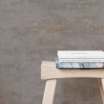 Topchic papier peint style bton gris et cuivre