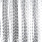 Travellife rideau de porte crystal 190x60 cm blanc et gris
