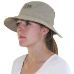 Travelsafe chapeau de soleil anti - moustiques upf 50 + beige