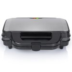 Tristar appareil  croque - monsieur sa - 3060 900 w noir et argent