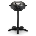 Tristar barbecue lectrique de table avec support bq - 2816 noir 2200 w 46 x 35 cm