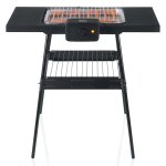 Tristar barbecue lectrique de table avec support bq - 2870 noir 2000 w