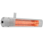 Tristar chauffage murale pour patio ka - 5277 2000 w tube dor argent