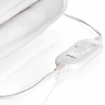 Tristar couverture lectrique bw - 4752 160 x 140 cm 2 x 60 w blanc