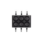 Tristar ensemble de wok 1000 w noir