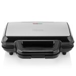 Tristar gaufrier wf - 1171 1000 w noir et argent