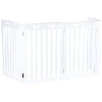 Trixie barrire pour chiens 4 parties mdf 60 - 160 cm blanc
