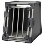 Trixie cage de transport inclin pour chiens taille s alu graphite 39335