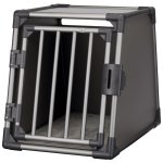Trixie cage de transport incline pour chiens m alu graphite 39336