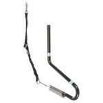 Trixie ensemble laisse de vlo pour chien forme en u noir