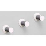 Trixie ensemble de poteaux muraux pour chat 3 pcs blanc et gris
