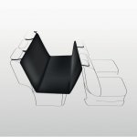 Trixie housse de sige auto pour chiens 160 x 145 cm noir