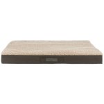 Trixie matelas d'animaux de compagnie 100x65 cm marron fonc et beige