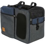 Trixie sac  dos de transport pour animaux de compagnie gris et bleu
