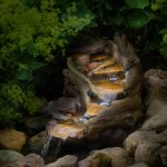 Ubbink cascade de jardin droite reveton Ubbink cascade de jardin droite reveton