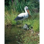 Ubbink dcoration de jardin en forme de cigogne 1382501