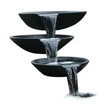 Ubbink fontaine  cascade de jardin coquille avec pompe 35 / 45 / 55 cm