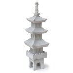 Ubbink lanterne de jardin acqua arte japan pagode