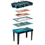 Van der meulen table de jeux multiples 10 en 1 107x61x80 cm