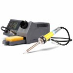 Velleman poste  souder lcd avec chauffage en cramique 48 w vtssc40n