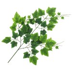 Vidaxl 10 pcs feuilles artificielles de raisin vert 70 cm