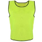 Vidaxl 10 pcs gilet de formation senior jaune Vidaxl 10 pcs gilet de formation senior jaune