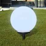 Vidaxl 2 pcs lampes d'alle d'extrieur  led 40 cm et piquet au sol