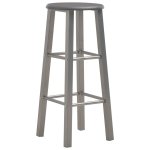 Vidaxl 2 pcs tabourets de bar anthracite mdf Vidaxl 2 pcs tabourets de bar anthracite mdf