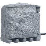 Vidaxl 2 prises de jardin à minuterie résine tressée gris Vidaxl 2 prises de jardin à minuterie résine tressée gris