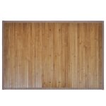 Vidaxl 2 tapis de bain en bambou 40 x 50 cm marron Vidaxl 2 tapis de bain en bambou 40 x 50 cm marron