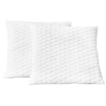 Vidaxl 2x oreillers 80x80x14 cm mousse  mmoire de forme