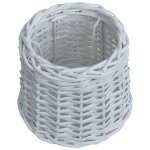Vidaxl abat - jour osier 20x15 cm blanc Vidaxl abat - jour osier 20x15 cm blanc