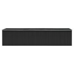 Vidaxl abri de jardin anthracite 257x779x181 cm acier galvanis