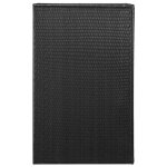 Vidaxl abri de poubelle simple noir 76x78x120 cm résine tressée Vidaxl abri de poubelle simple noir 76x78x120 cm résine tressée