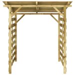Vidaxl abri de stockage du bois de chauffage bois de pin imprgn