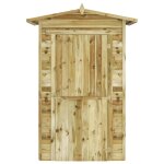 Vidaxl abri de stockage de jardin bois de pin imprgn