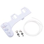 Vidaxl accessoire siège toilette et eau chaude et froide à double buse Vidaxl accessoire siège toilette et eau chaude et froide à double buse