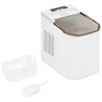 Vidaxl appareil à glaçons blanc 1, 4 l 15 kg / 24 h Vidaxl appareil à glaçons blanc 1, 4 l 15 kg / 24 h