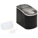 Vidaxl appareil � gla�ons noir 2, 4 l 15 kg / 24 h
