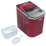 Vidaxl appareil � gla�ons rouge 1, 4 l 15 kg / 24 h