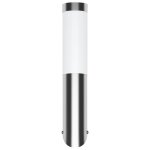 Vidaxl applique murale tanche acier inoxydable 60 w