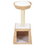 Vidaxl arbre  chat avec griffoirs en sisal herbiers marins