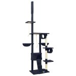Vidaxl arbre  chat du sol au plafond bleu 220 - 240 cm