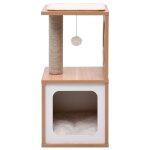 Vidaxl arbre  chat avec tapis  gratter en sisal 60 cm