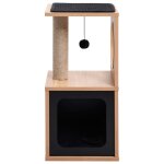 Vidaxl arbre  chat avec tapis  gratter en sisal 60 cm