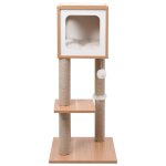 Vidaxl arbre  chat avec tapis  gratter en sisal 90 cm