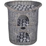 Vidaxl arbre / maison 2 niveaux  chat avec coussin saule